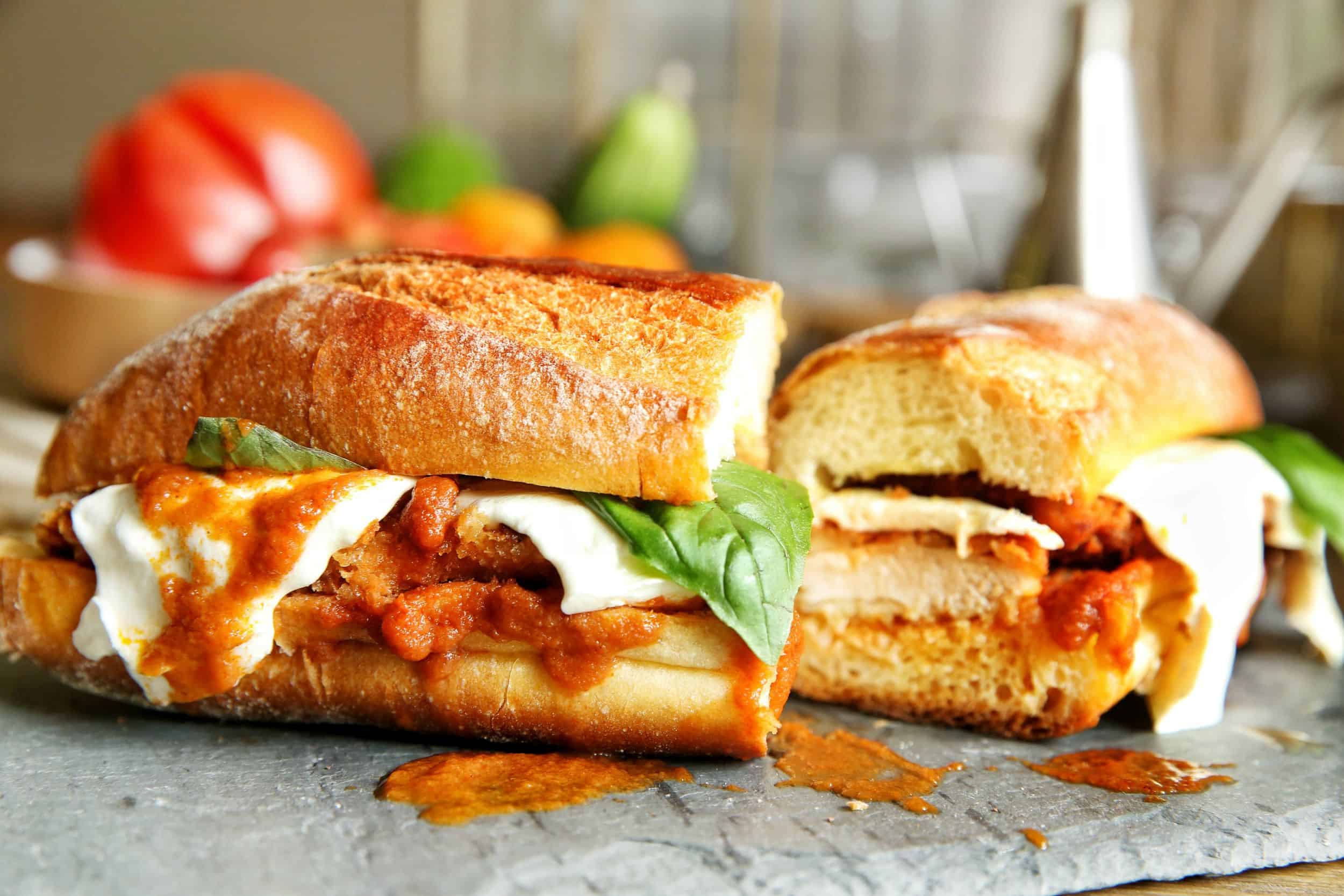 Chicken Parmesan Sandwich Chicken Parmesan Sandwich