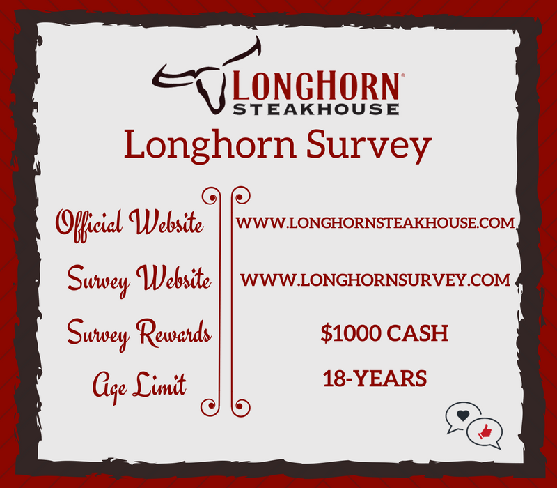 Longhorn Steakhouse Survey