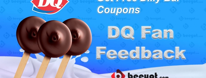 DqFanFeedback.com free dilly bar coupons